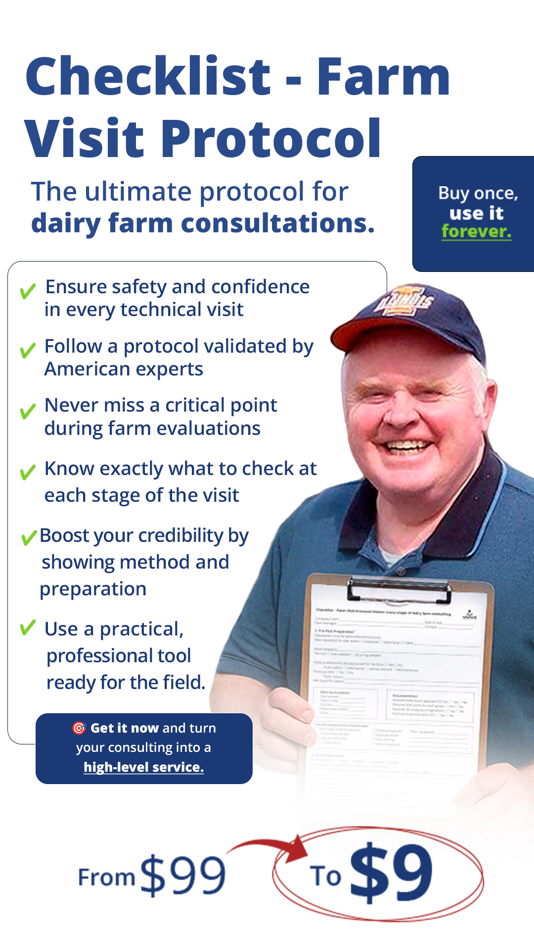 Checklist – Farm Visit Protocol: Master every stage of dairy farm consulting