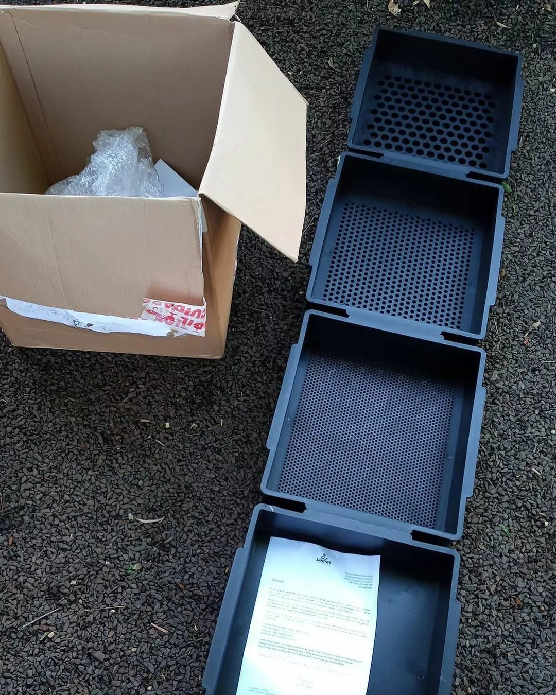 Penn State Box - Separador de partículas (Tamiz/Zaranda)