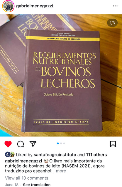 Libro Requerimientos Nutricionales de Bovinos Lecheros - 8ª Edición Revisada — img 5