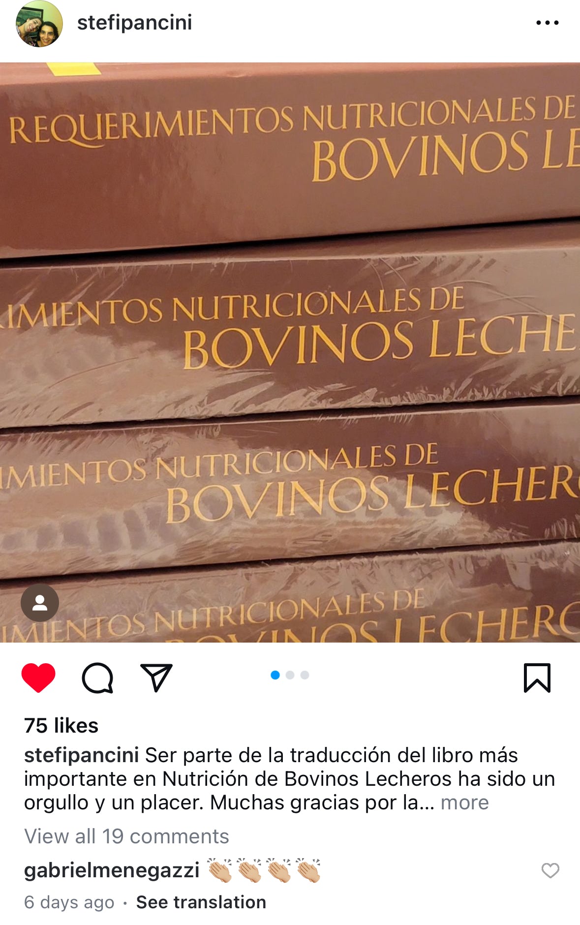 Libro Requerimientos Nutricionales de Bovinos Lecheros - 8ª Edición Revisada