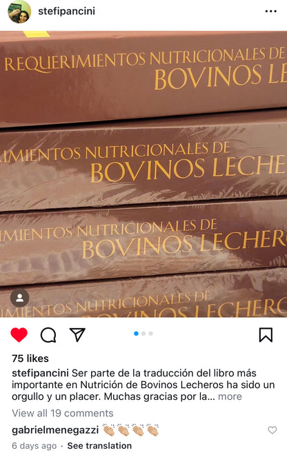 Libro Requerimientos Nutricionales de Bovinos Lecheros - 8ª Edición Revisada — img 11