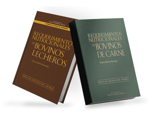 Kit: Libro NRC Carne y NASEM 2021 Leche en ESPAÑOL - ENVÍO GRATIS